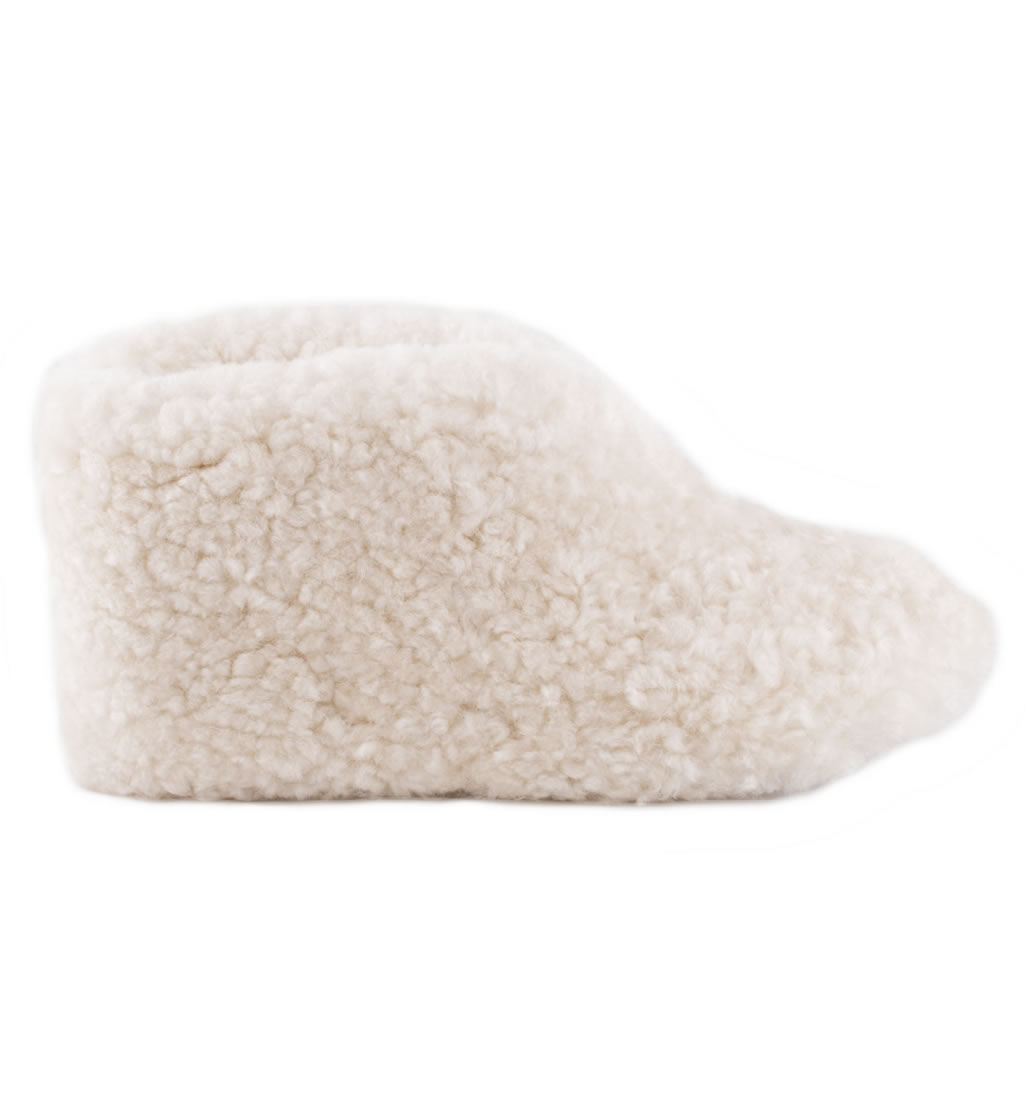 women's sheepskin ankle slippers